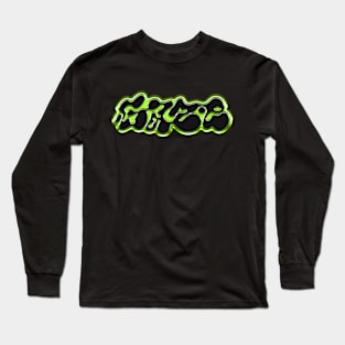 Gaze - Streetwear Chrome Logo Long Sleeve T-Shirt